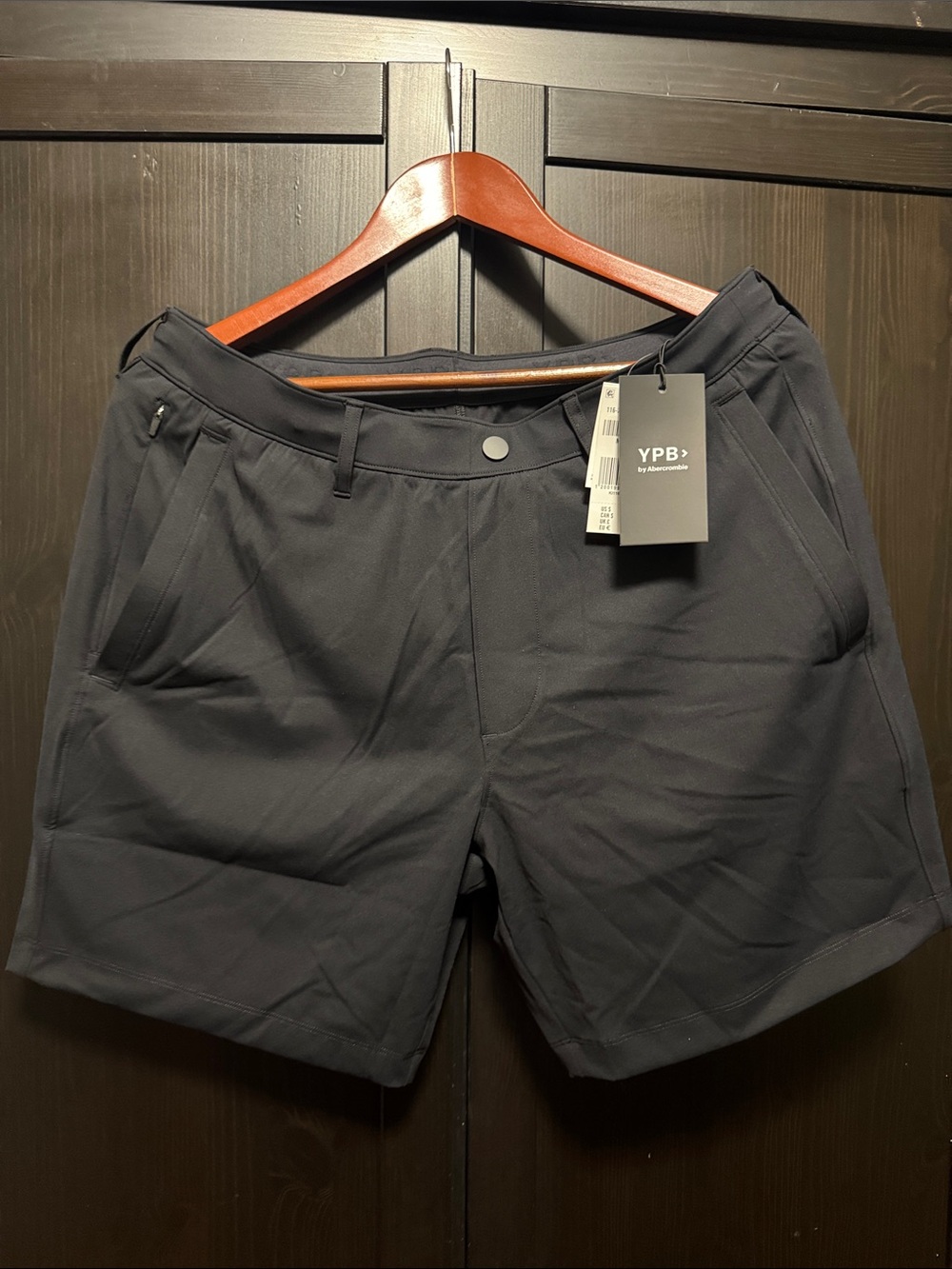 YPB by Abercrombie Men's Performance Shorts in Charcoal